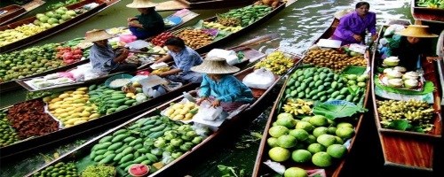 بازارهای شناور تایلند