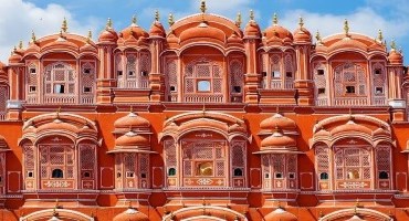 هوا محل قصری رویایی در جایپور هند