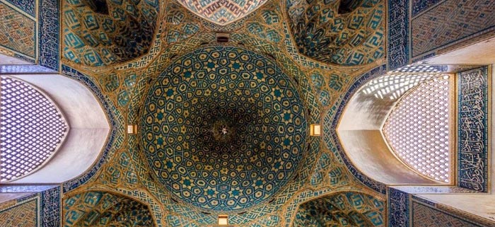 گبند داخلی مسجد جامع یزد