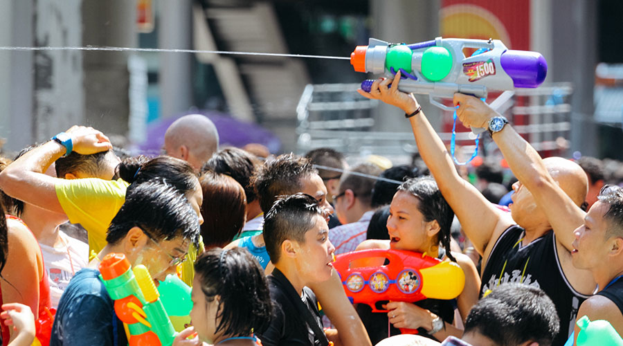 فستیوال آب سونگران  تایلند