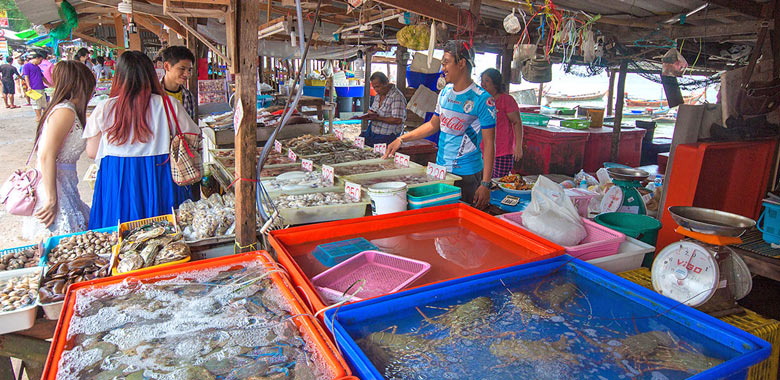 بازار بزرگ ماهی مالدیو